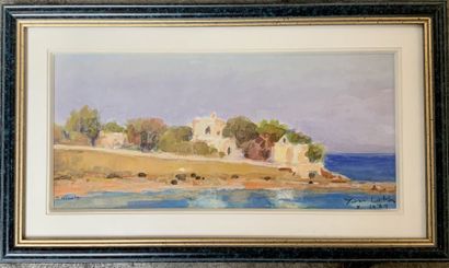 Yan LOTH (20th century)
Coastline
Watercolor...