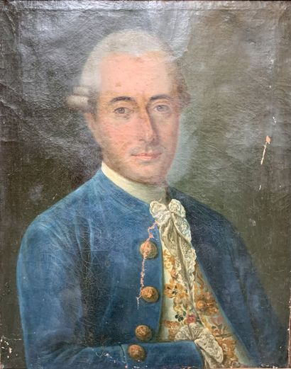 French school of the end of the 18th century
Portrait...