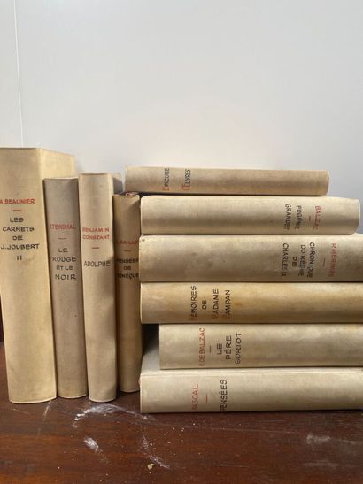 Important lot of bound volumes on various...