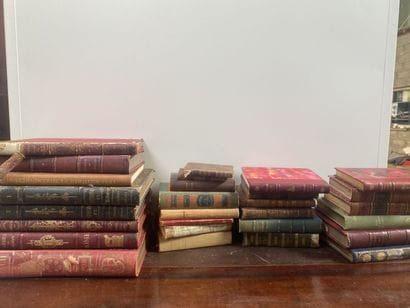 Lot de volumes sur le thème de la géographie...