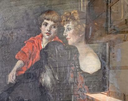 Modern school
Double portrait of a mother...