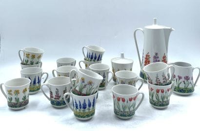 VILLEROY ET BOCH 
Partie de service café...