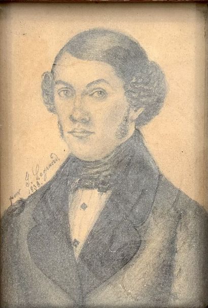 French school of the 19th century 
Portrait...