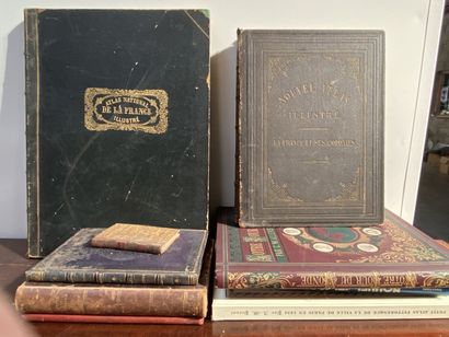 Lot of volumes including Atlas. 
(As is)