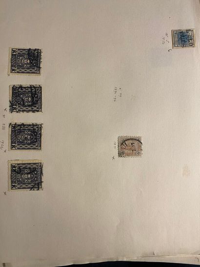 World stamps including France, Russia, Belgium,...
