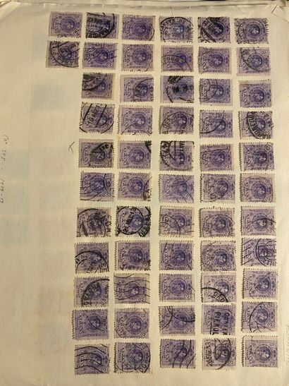 World stamps including France, Russia, Belgium,...