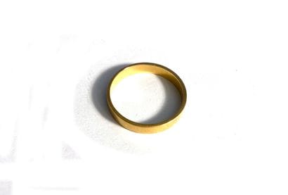 ALLIANCE in 750 thousandths yellow gold.
Weight...