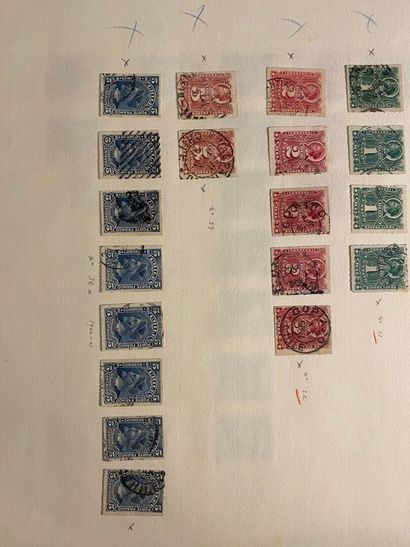 World stamps including France, Russia, Belgium,...