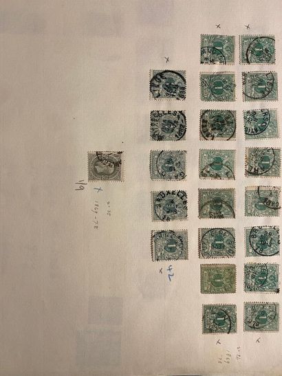 World stamps including France, Russia, Belgium,...