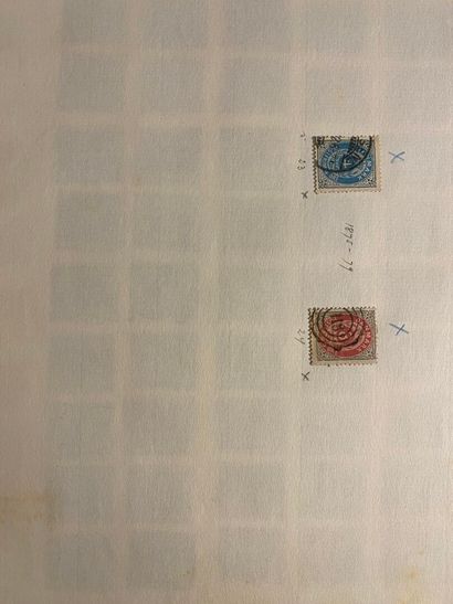 World stamps including France, Russia, Belgium,...