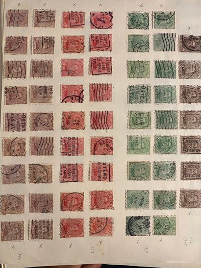 World stamps including France, Russia, Belgium,...