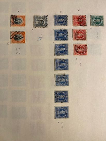 World stamps including France, Russia, Belgium,...