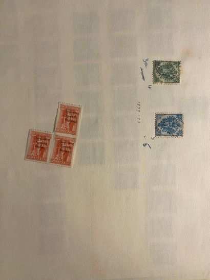 World stamps including France, Russia, Belgium,...