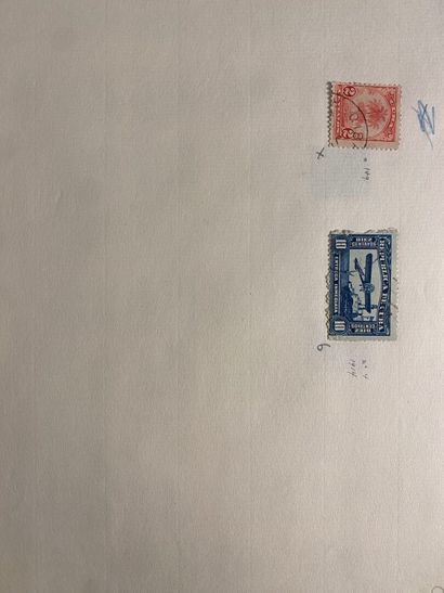 World stamps including France, Russia, Belgium,...