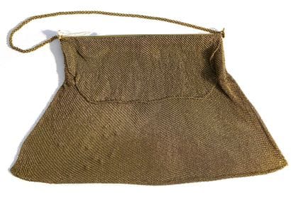 EARLY BAG in yellow gold 750 thousandths,...