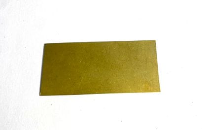 DEBRI d'or : FINE PLAQUE in yellow gold 750...