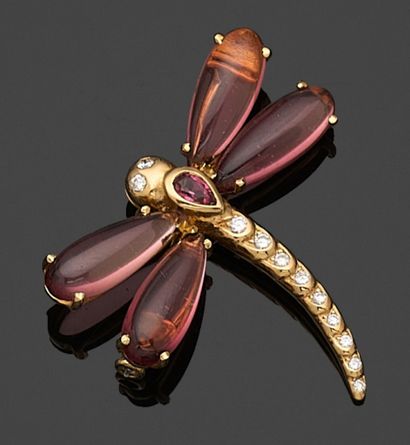 VAN CLEEF & ARPELS
Broche en or jaune 750...