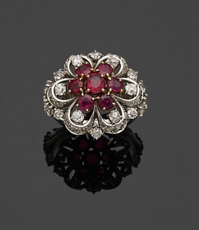 CHAUMET PARIS
Bague en or 750 millièmes et...