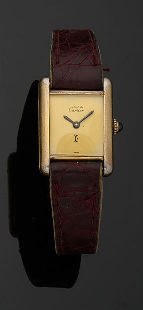 CARTIER
TANK MUST PM
ANNEES 90
Montre bracelet...
