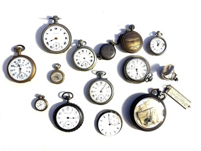ENSEMBLE de vingt-neuf montres de poche ou...