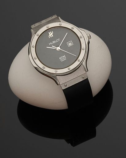 HUBLOT
MDM
ANNEES 90
Montre bracelet en acier...