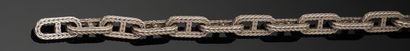 BRACELET articulé en argent 800 millièmes...