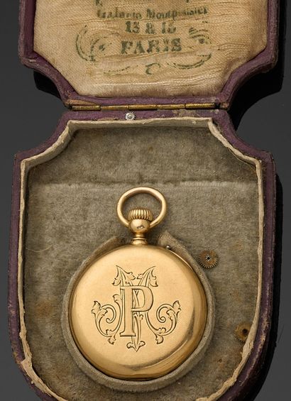 LE ROY & FILS
Montre de dame en or jaune...
