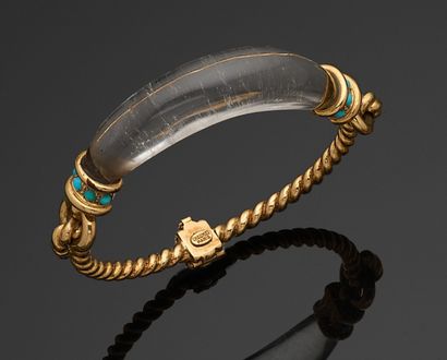 CHAUMET
Bracelet articulé en or jaune 750...