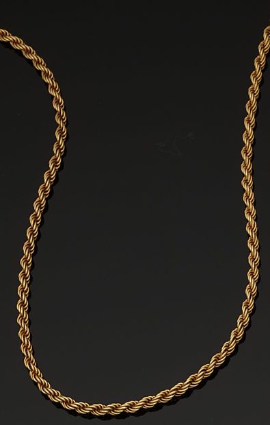 CHOPARD
Collier articulé en or jaune 750...