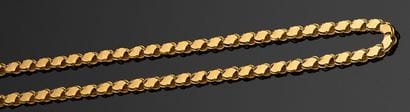 COLLIER articulé en or jaune 750 millièmes,...