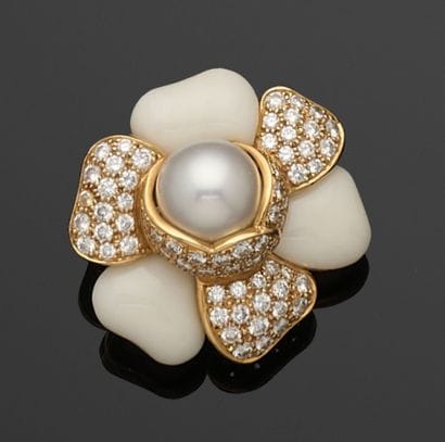 VAN CLEEF & ARPELS 
Une boucle d'oreille...