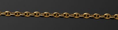 COLLIER articulé en or jaune 750 millièmes,...