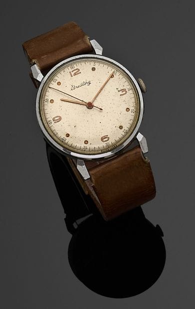 BREITLING
REF. 157
Montre bracelet en acier...