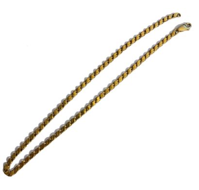 COLLIER articulé en or jaune 750 millièmes,...