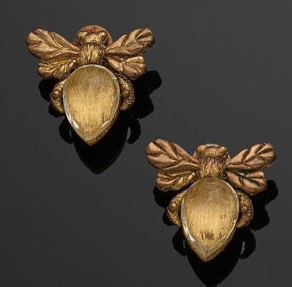 LORENZ PARIS
Paire de boucles d'oreilles...