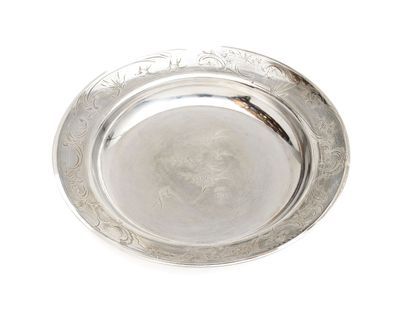 925-thousandth silver presentation plate,...