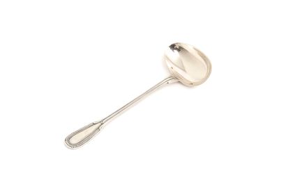 925-thousandth silver sauce spoon, gadrooned...