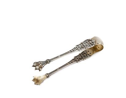 925-thousandth silver SUGAR BRUSH with openwork...