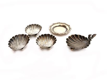 SET in silver 800 thousandths, including...
