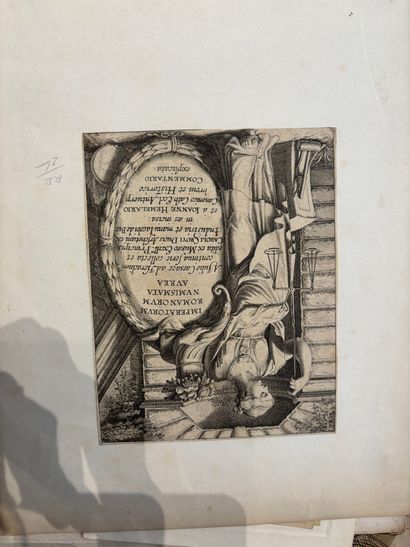 POCHETTE A DESSINS comprenant des gravures...