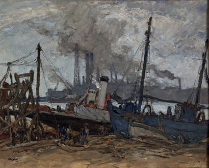 Georges GOBO (1876-1956)
Trentemoult, Le...