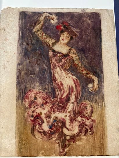 DESSINS POCKET including, oils on isorel...
