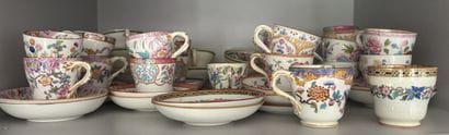 MINTON
Set of mismatched porcelain coffee...