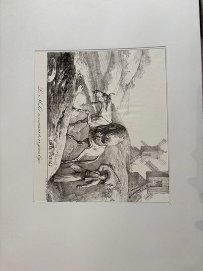 POCHETTE A DESSINS comprenant des gravures...
