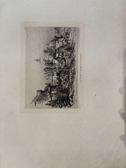 POCHETTE A DESSINS comprenant, gravures et...