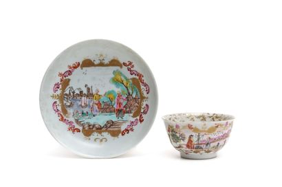 Chine (pour l'exportation)
Sorbet et soucoupe...