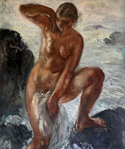 Michel SIMONIDY (1870-1933)
Femme au bain...