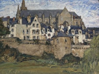 Georges GOBO (1876-1956)
Les remparts de...