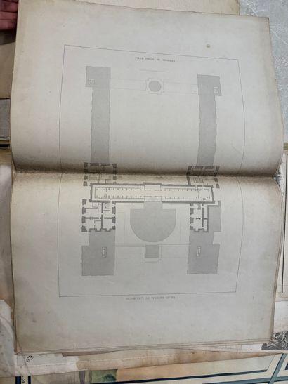 POCHETTE A DESSINS comprenant des gravures...