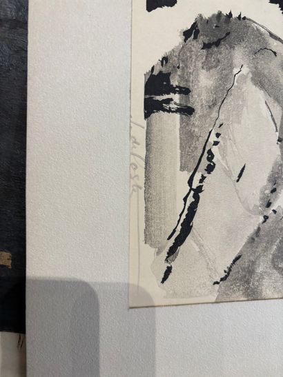 POCHETTE A DESSINS comprenant, gravures,...